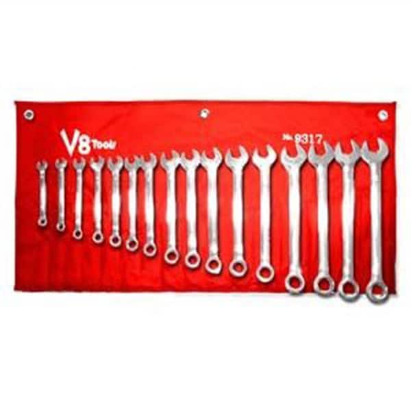 V-8 Tools Std Combo Wr Set Metric, 17Pc V8T9317 - main